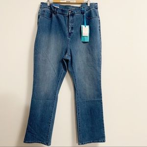 NWT Soft Surroundings Triple S Jeans, classic jeans, lycra fabric 20W